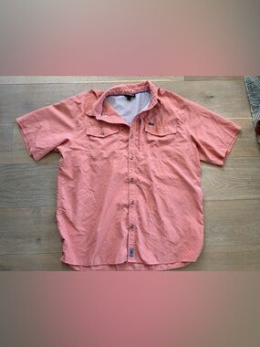 Patagonia Sol Patrol II short-sleeve button-down fishing lightweight beach - XL